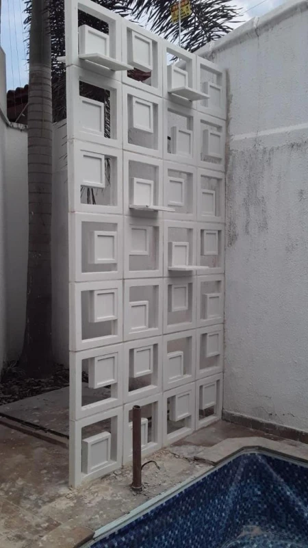 cobogó de cimento para muro