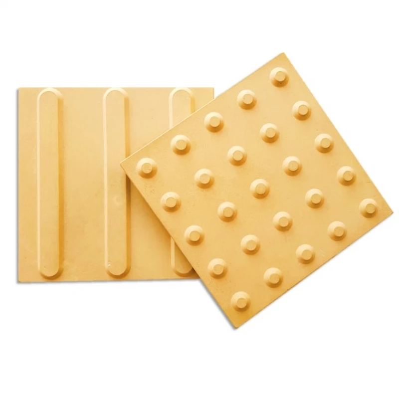 piso tátil amarelo